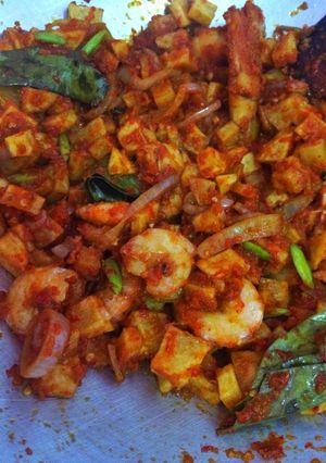 Foto resep Sambel kentang Ati udang 🍤