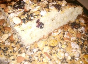 Una foto de Torta súper fácil crocante!! ideal para l@s chic@s