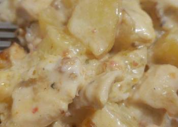 Easiest Way to Cook Yummy Chicken Potato Bake