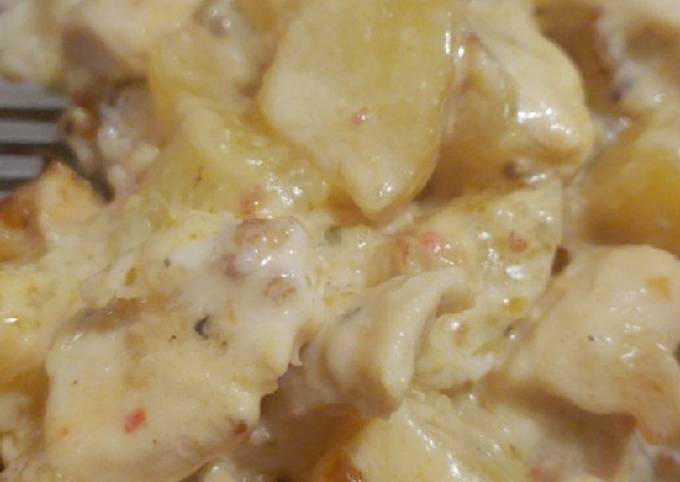 Steps to Prepare Award-winning Chicken Potato Bake