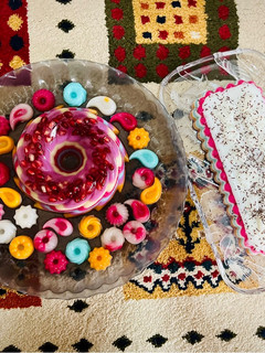 عکسی از دستور ژله رنگین کمان🌈