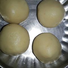 A picture of Peda (Sweet Milk balls).