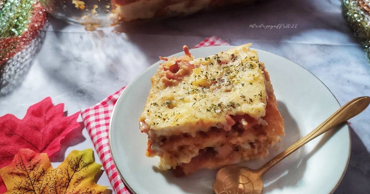 Resep Lasagna Roti Tawar Oleh Lailazegaff - Cookpad