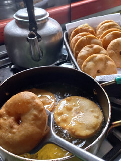Una foto de Sopaipillas sin zapallo y con bicarbonato