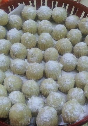 صورة لوصفة طريقة عمل معمول بالزبده 😋💖