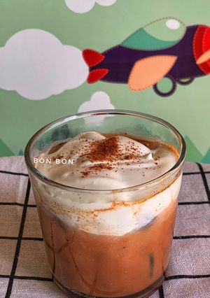 Hình của món Ca Cao Kem Muối.