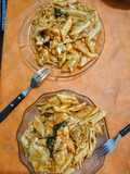 Macarrones con pollo
