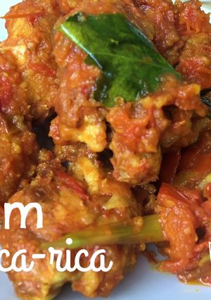 Foto resep Ayam rica-rica asli Manado