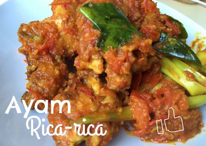 Ayam rica-rica asli Manado