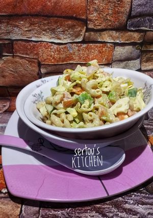 A picture of Pasta salad.