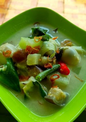 Foto resep Sayur Lodeh Telur Puyuh
