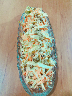 عکسی از دستور سالاد کلم سفید خوشمزه