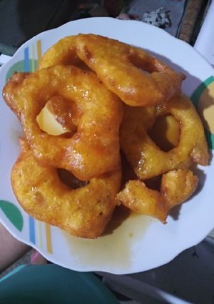 Una foto de Picarones