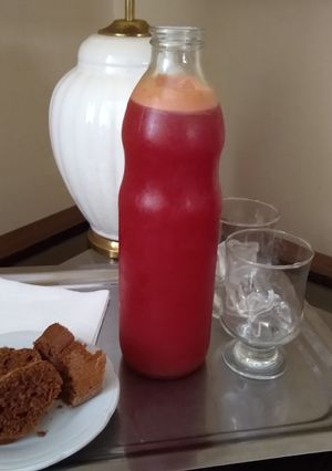 Una foto de Licuado de remolacha