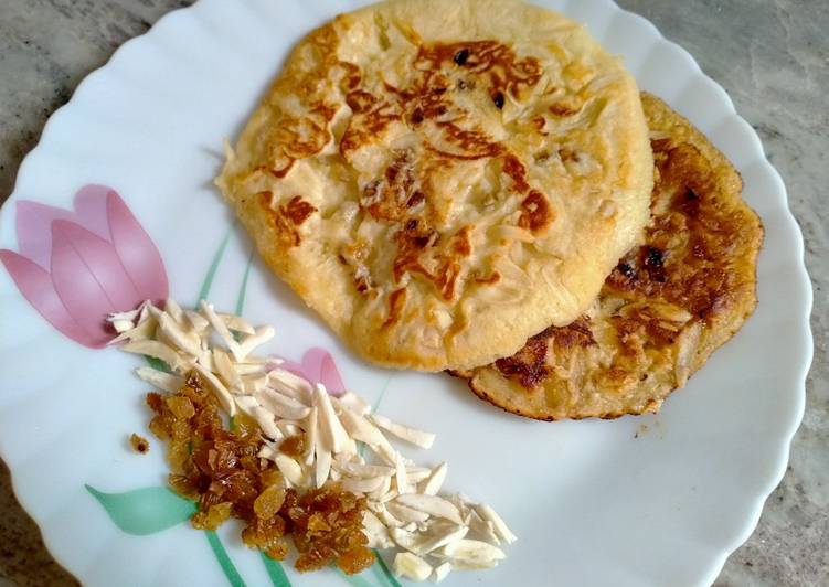 Easiest Way to Make Yummy ড্রাই ফ্রুটস প্যানকেক,(Dryfruits pancake recipe in Bengali)