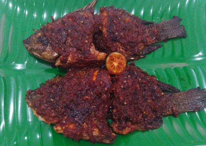 Ikan Bakar Pedas Manis