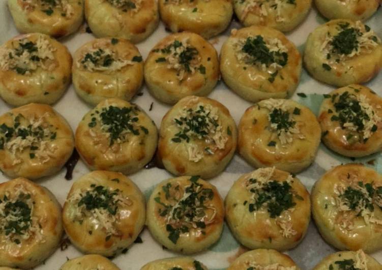 Resep Garlic Cheese Cookies, Menggugah Selera