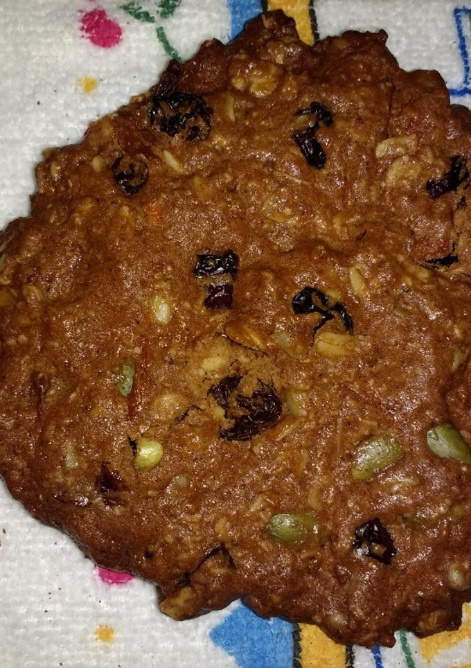 Una foto de Galletas de avena semillas y zanahorias
