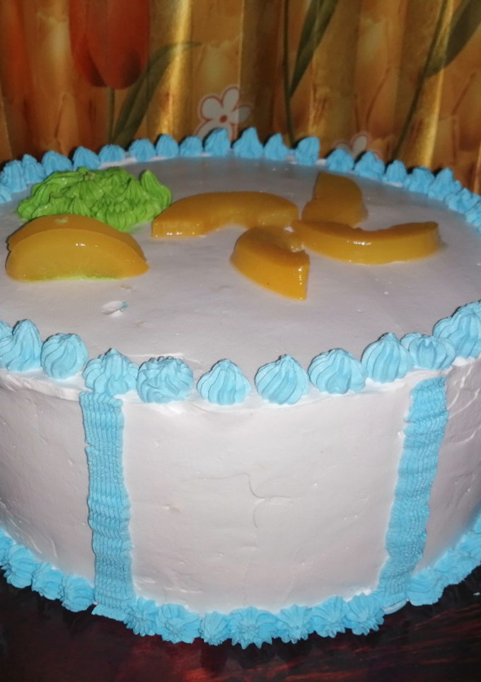Una foto de Pastel de Tres leches