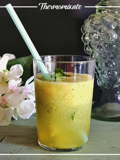 Una foto de Mojito de mango con Thermomix