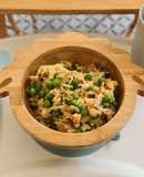 Pea-lover easy fried rice for little ones, and grown ups too!
