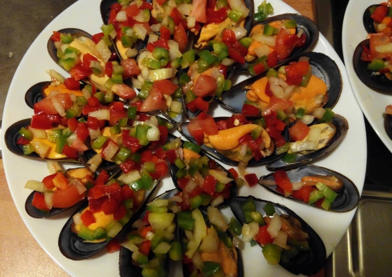 Mejillones a la vinagreta