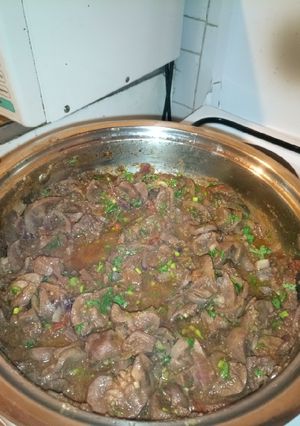 A picture of Beef kidney.