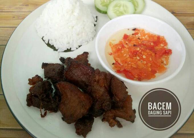 Ini dia! Bagaimana cara memasak Bacem Daging Sapi #KitaBerbagi dijamin menggugah selera