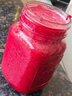 A picture of Strawberry Beetroot Smoothie.
