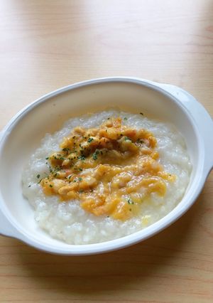 Foto resep MPASI 11m+ ; shrimp curry with rice