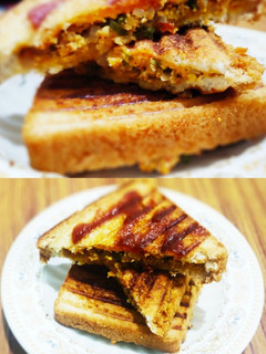 முட்டைமசாலா பிரட் டோஸ்ட் (Eggmasala bread toast recipe in tamil) செய்முறை முக்கிய புகைப்படம்