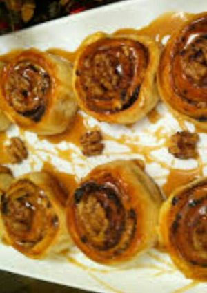 صورة لوصفة رول السينامون 🍘🍘🍘