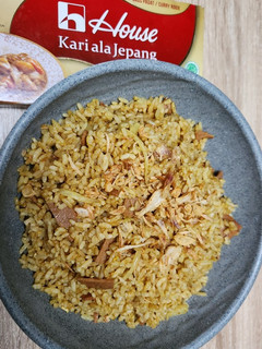 Foto resep Nasi Goreng Kari Simple