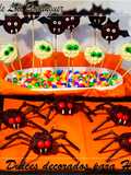 Dulces decorados para Halloween