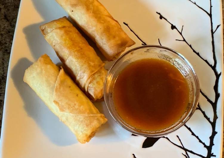 Easiest Way to Make Homemade Egg rolls vegetables