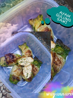 Foto resep Ayam gulung sawi