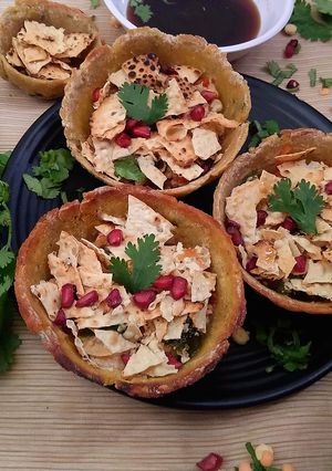 A picture of Healthy Katori Chaat.