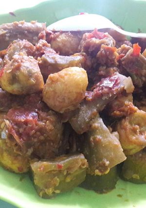 Foto resep Terong balado puyuh