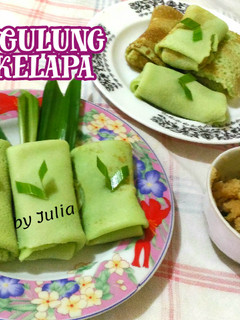 Foto resep Dadar Gulung Unti Kelapa
