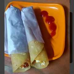 A picture of ভেজ রোল(Veg roll recipe in bengali).