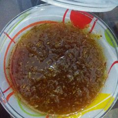 A picture of Raw mango chutney.
