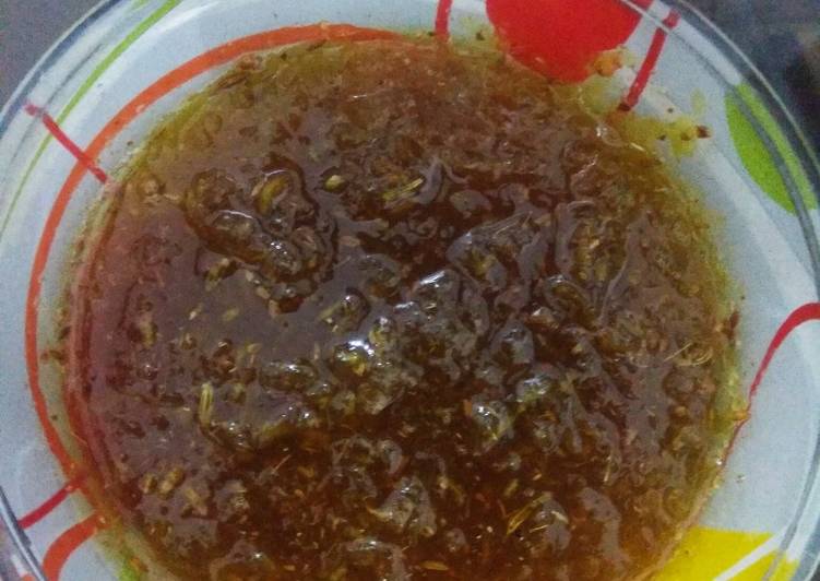 Recipe of Homemade Raw mango chutney