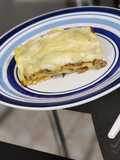 Deliciosa lasagna de carne molida