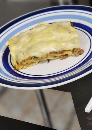 Una foto de Deliciosa lasagna de carne molida