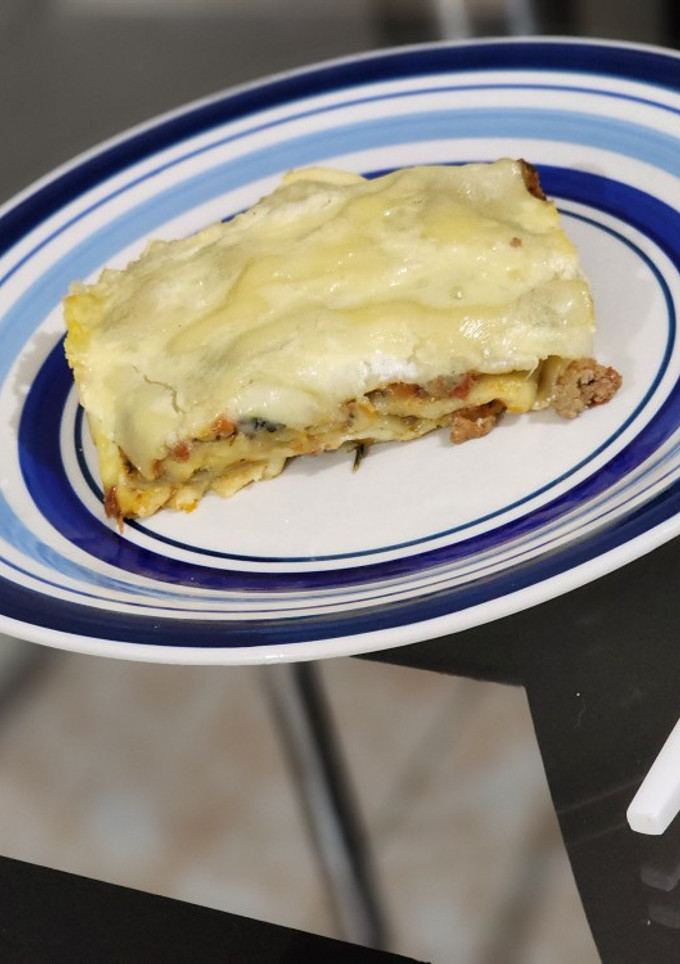 Una foto de Deliciosa lasagna de carne molida