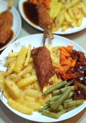 Foto resep Chicken steak with sauce