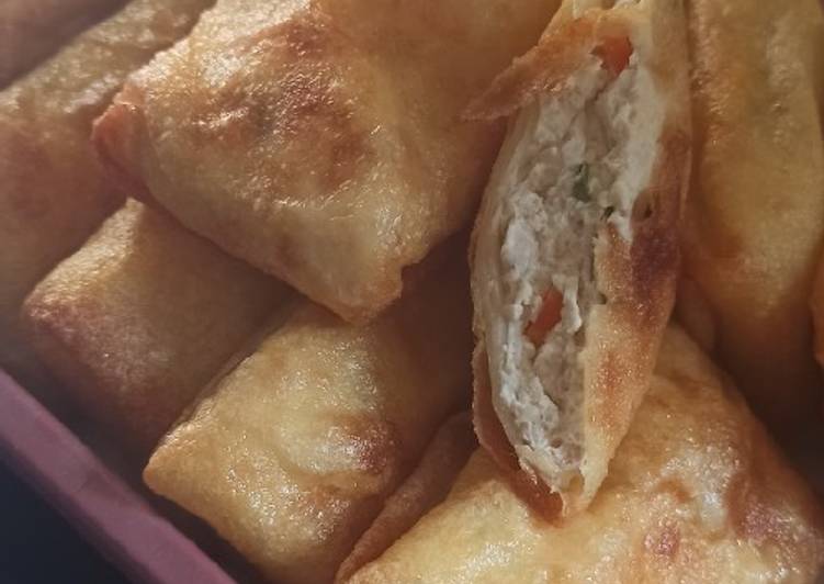 Martabak tahu kulit homemade