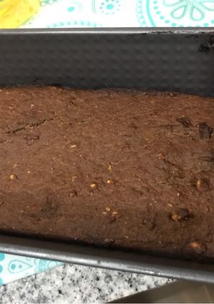Una foto de Brownie con proteína