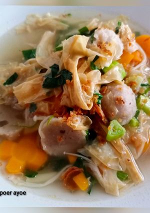 Foto resep Sop kembang tahu
