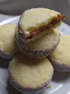 Una foto de Alfajores sin TACC con Premezcla MAIZENA®
